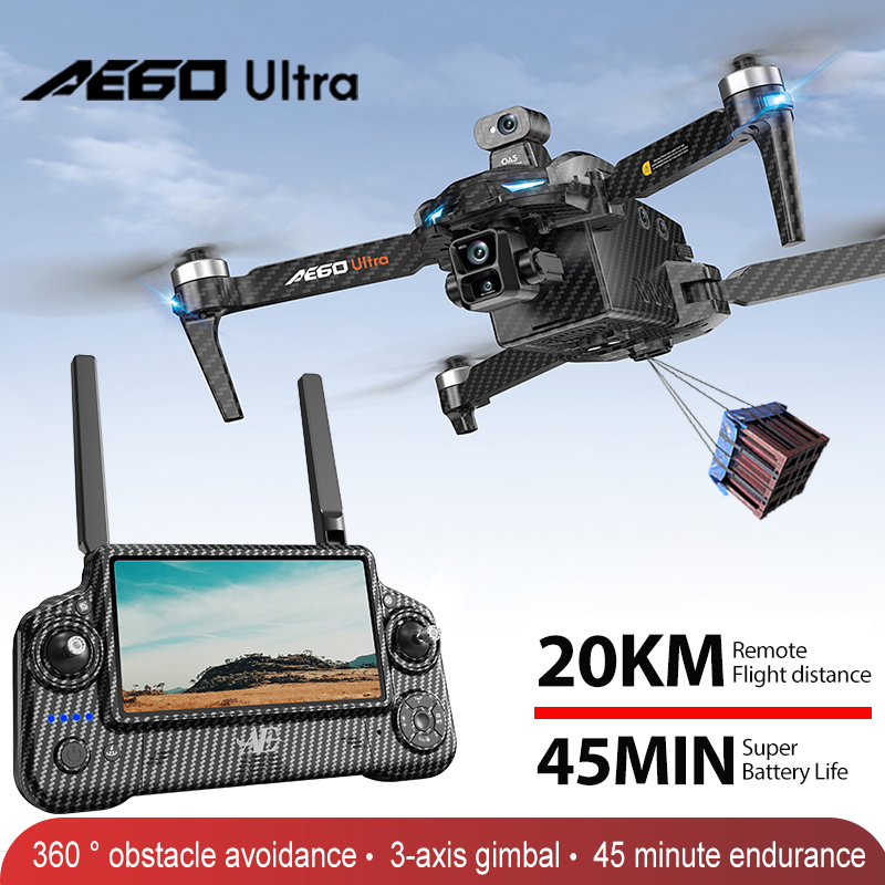 Rc Helicopter Electric - AE60 نظام تحديد المواقع بدون طيار