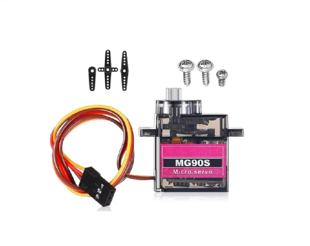 محرك سيرفو معدني MG90S بوزن 9  - مراجعة Rc Helicopter Motor وسعره