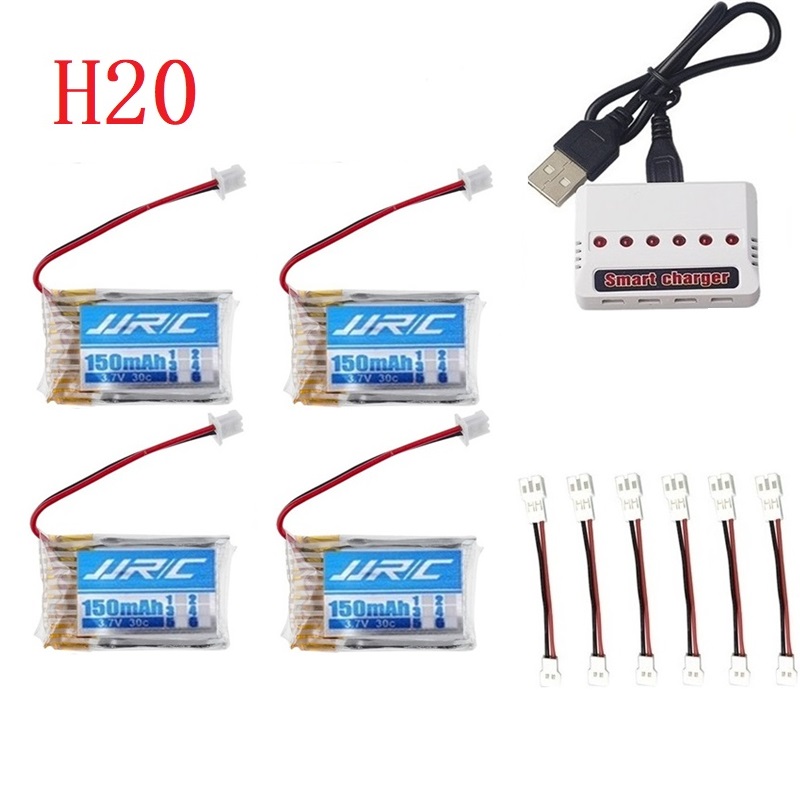 بطارية أصلية JJRC H20 بجهد 3.7 - مراجعة Rc Helicopter Charger وسعره