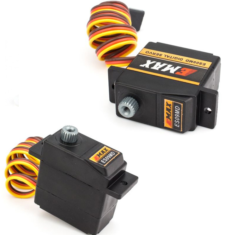 ES09MD EMAX سيرفو رقمي بترس مع - مراجعة Rc Helicopter Servo وسعره