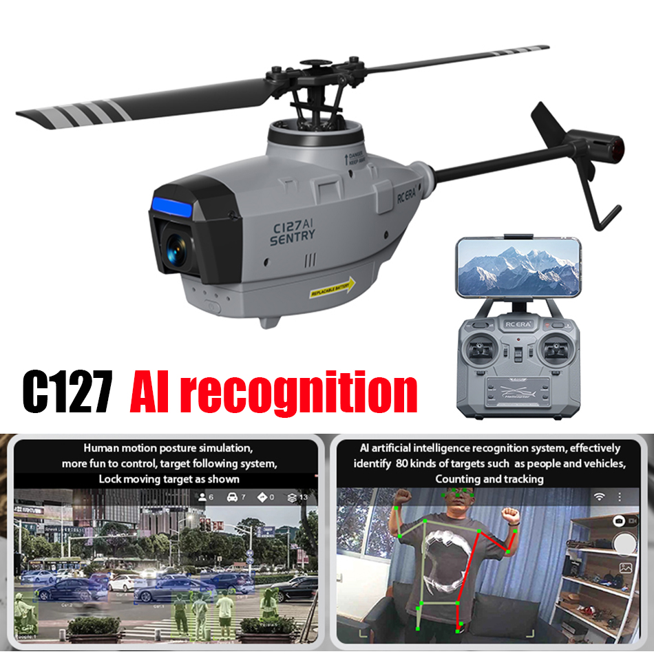 طائرة هليكوبتر RC ERA C127 AI  - مراجعة Rc Helicopter Single Rotor وسعره