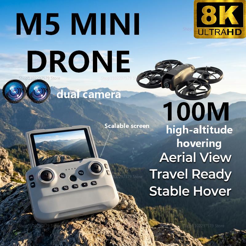 طائرة بدون طيار M5 ميني جديدة  - مراجعة Rc Helicopter Gyro وسعره