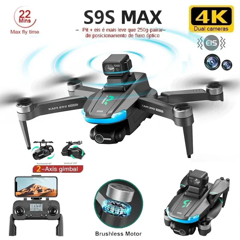 جديد S9S ماكس طائرة صغيرة بدون - مراجعة Rc Helicopter Case وسعره