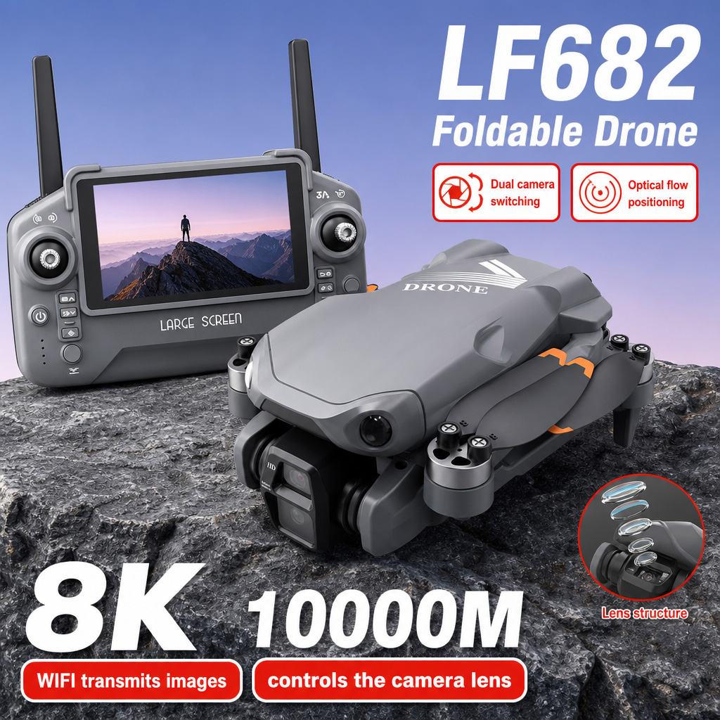 طائرة بدون طيار LF682 للتصوير  - مراجعة Rc Helicopter Electric وسعره