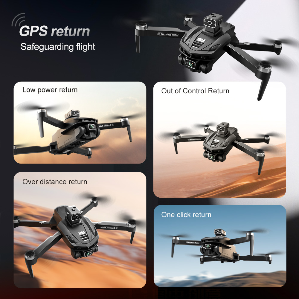 V168 PRO Max GPS Drone 8K Prof - مراجعة Rc Helicopter Electric وسعره