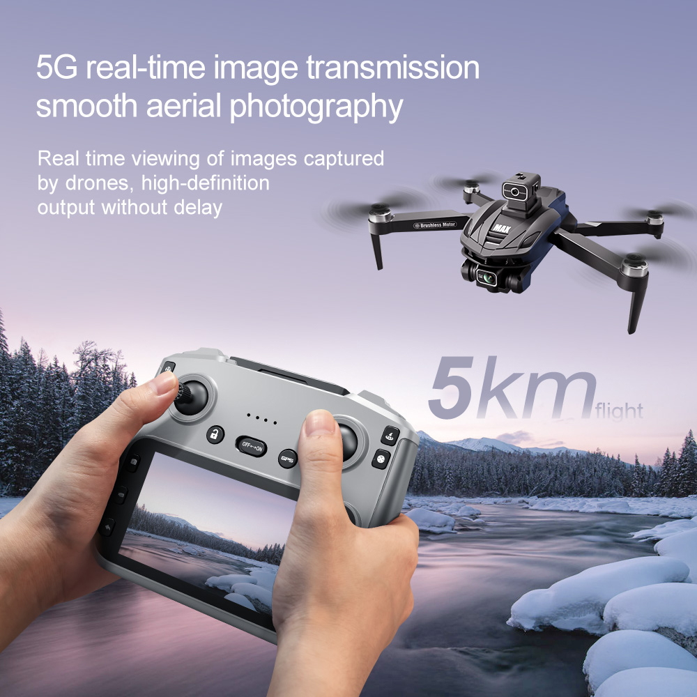 V168 PRO Max GPS Drone 8K Prof - مراجعة Rc Helicopter Electric وسعره
