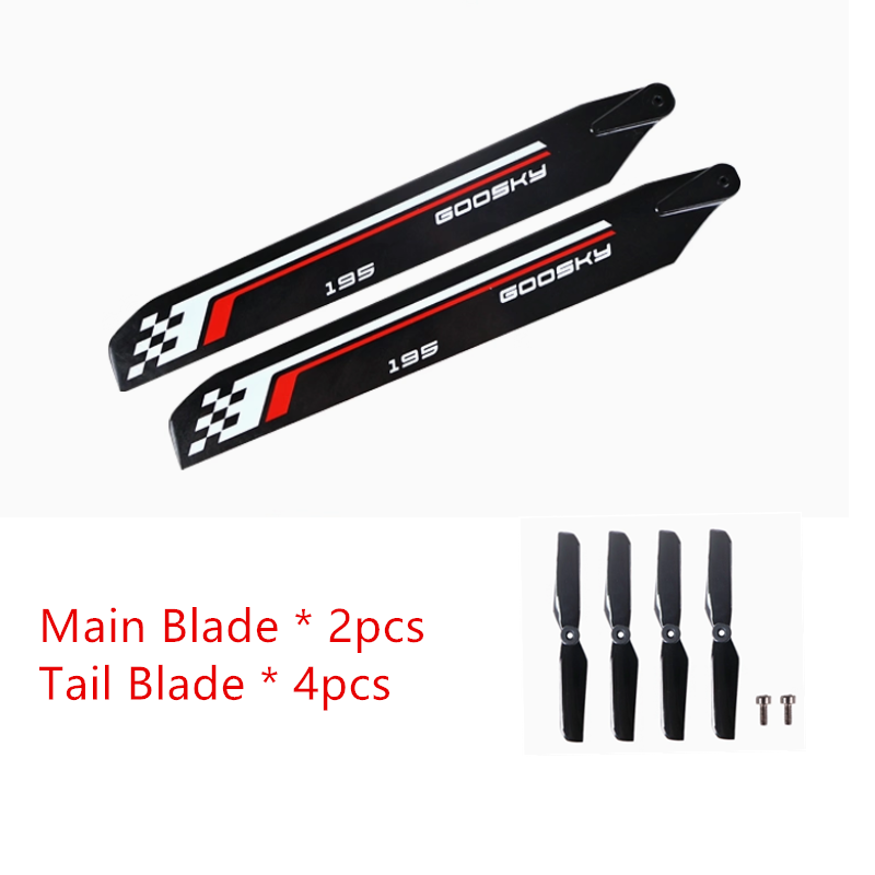 قطع غيار طائرة هليكوبتر GOOSKY - مراجعة Rc Helicopter Blade وسعره
