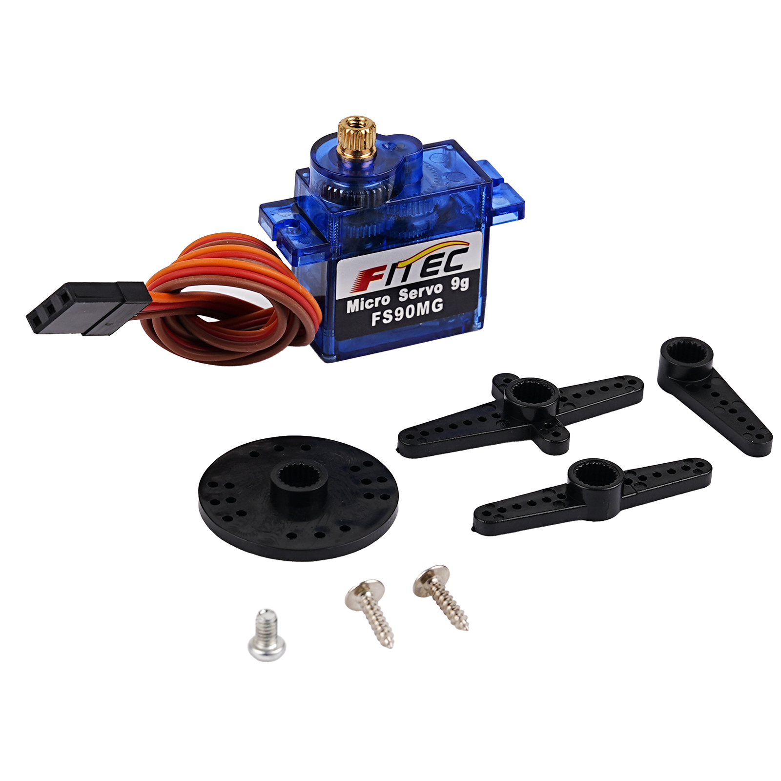 Feetech FS90MG 2.2 كجم 9 جرام  - مراجعة Rc Helicopter Motor وسعره