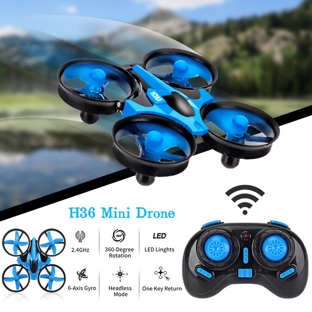 JJRC H36 Mini Rc Drone 4ch 6-A - مراجعة Rc Helicopter Electric وسعره