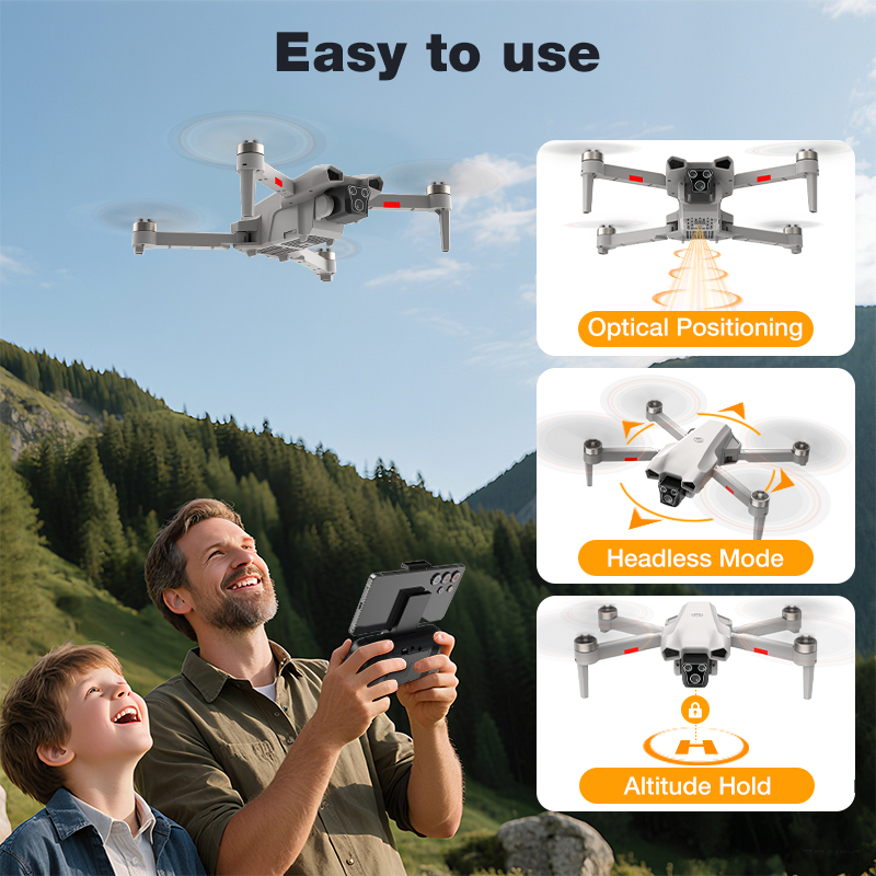 طائرة بدون طيار L017 Pro جديدة - مراجعة Rc Helicopter Electric وسعره