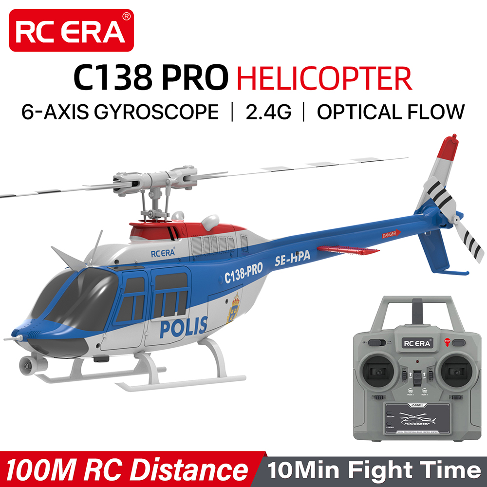 RC ERA C138 PRO هليكوبتر 1/33  - مراجعة Rc Helicopter Gyro وسعره